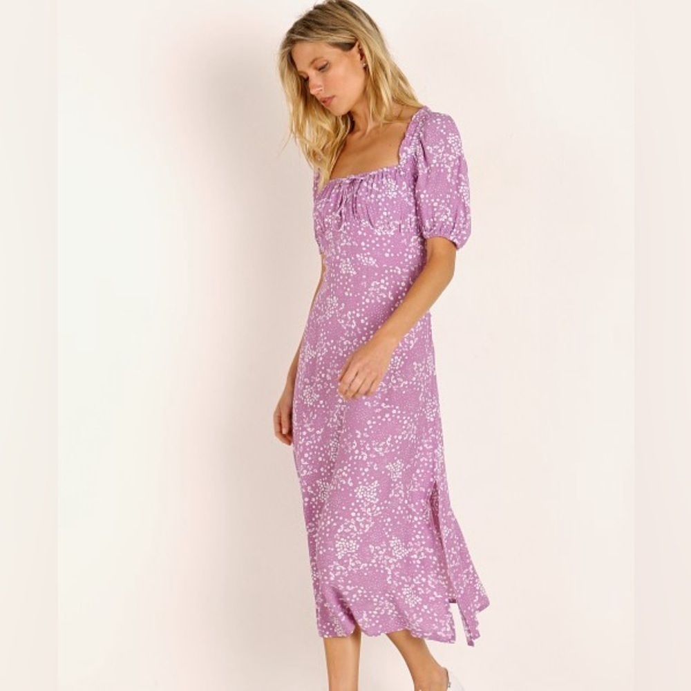 Faithfull the Brand Bette Midi Dress Stevie Floral (114)